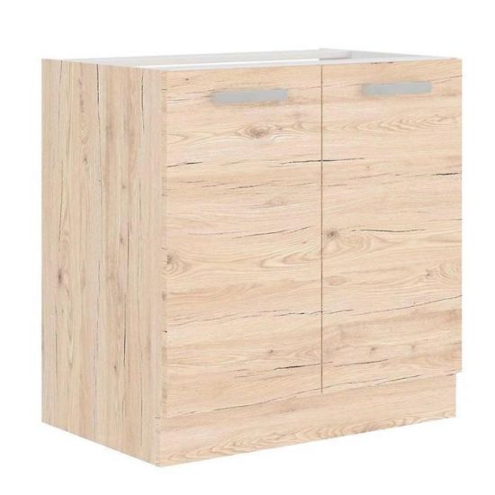 Obrazek Szafka kuchenna Karolina dąb bordeaux 80ZL 2F BB