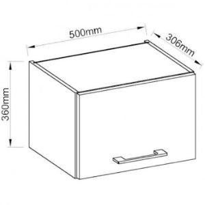 Obrazek Szafka kuchenna Vigo biały HG 50gu-36 1f