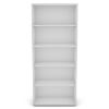 Obrazek Regał Torino 4 półki 80.5X40X185 biały
