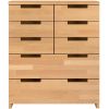 Obrazek  Komoda Drewniana Bukowa 8s Skandica Spectrum Naturalny 