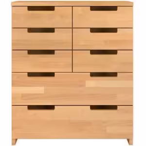 Obrazek  Komoda Drewniana Bukowa 8s Skandica Spectrum Naturalny 