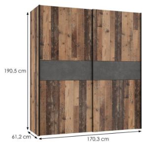 Obrazek Szafa Oldheaven old wood/beton 