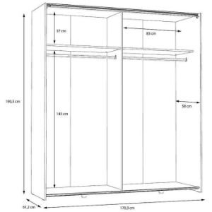 Obrazek Szafa Oldheaven old wood/beton 