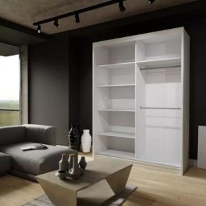 Obrazek Szafa Royal 150 Szara/Lamela Wotan