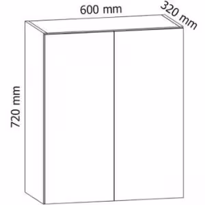 Obrazek Szafka kuchenna Gardena G60 grey