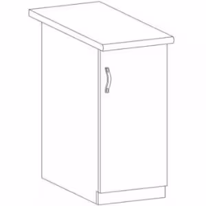 Obrazek Szafka kuchenna Sycylia  D30 biały/dąb lancelot