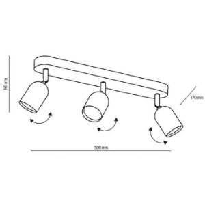Obrazek Lampa Top CZ 4417 LS3