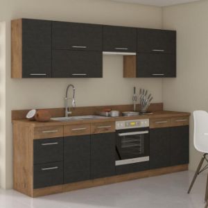 Obrazek Szafka kuchenna VIGO grafit mat 60D 1F BB