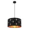 Obrazek Lampa 15448H Czarno-złota LW1