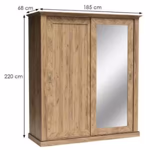 Obrazek Szafa Antica A-183 kraft złoty