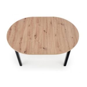Obrazek Stół rozkładany Rund dąb artisan/czarny