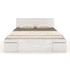 Obrazek Łóżko sosnowe Skandica Sparta maxi+sz 180X200 biały 