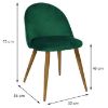 Obrazek  Krzesło Banff 80107cm-V15 Dark Green 
