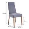Obrazek Krzesło Kris Szary