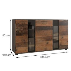 Obrazek Komoda Salsa Old Style Wood/Matera