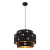 Obrazek Lampa 15448H1 Czarno-złota LW1