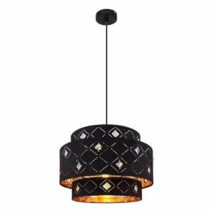 Obrazek Lampa 15448H1 Czarno-złota LW1