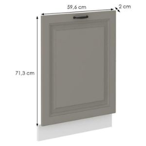 Obrazek Front kuchenny Stilo claygrey/biały front zm 713x596