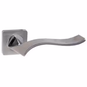 Obrazek Klamka rozetowa Ribbon kwadrat2 nik/sat