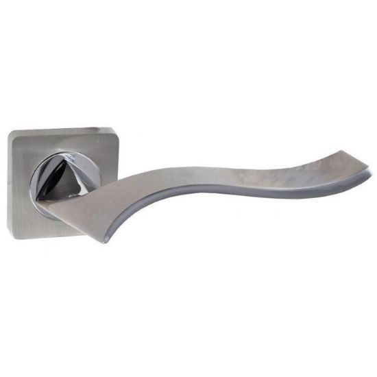 Obrazek Klamka rozetowa Ribbon kwadrat2 nik/sat