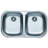 Obrazek Zlewozmywak stalowy dwukomorowy Bianca EX-193 48x83 2K plus syfon