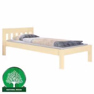 Obrazek Łóżko Pino 100x200 sosna lakier