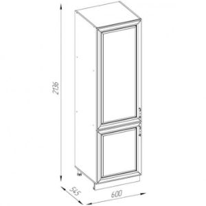 Obrazek Szafka kuchenna Patricia 2D 60cm