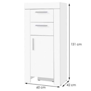 Obrazek Komoda Cezar 8 Biały