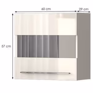 Obrazek Szafka wisząca Piano VK60-1KS/PN-71/KA/71 beige