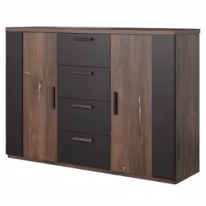 Obrazek Komoda 2d4s Sigma 26 dąb flagstaf ciemny