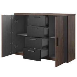 Obrazek Komoda 2d4s Sigma 26 dąb flagstaf ciemny