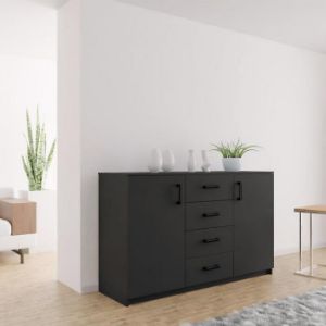 Obrazek  Komoda Bahli Czarny Mat. 