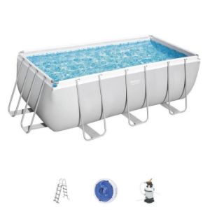 Obrazek Basen stelażowy prostokątny 4,12x2,01x1,22 m 56457