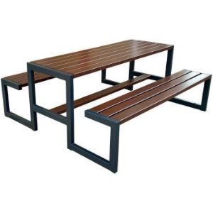 Obrazek Komplet ogrodowy Picknick Grande palisander