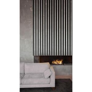 Obrazek Lamele ścienne 3D czarny mat 30x40x2750mm