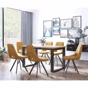 Obrazek Stół Iris St-29 250x100+2x50 Dąb Wotan