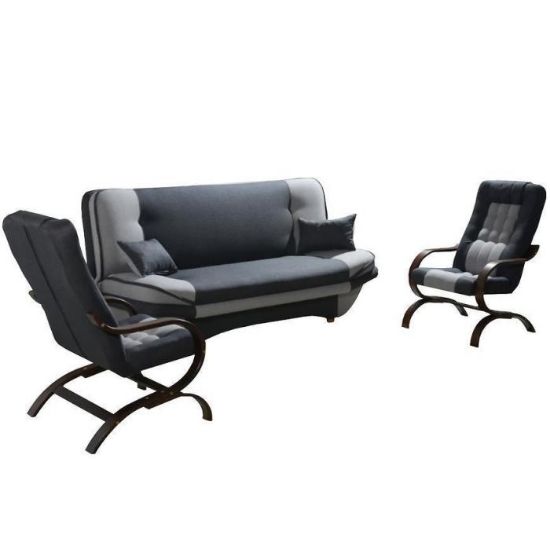 Obrazek Komplet Grześ 311 Inari 95 + Inari 91 drewno wenge