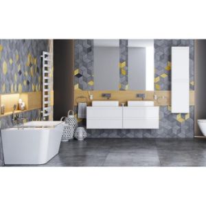 Obrazek Grzejnik łazienkowy Meteor 137 1370x500 biały 