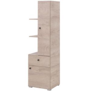 Obrazek Regał Delta 45 DL7 dąb/antracyt