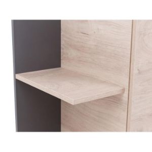 Obrazek Regał Delta 45 DL7 dąb/antracyt