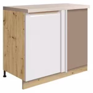 Obrazek Szafka Kuchenna Glamour 24d L White Półka