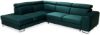 Obrazek Narożnik Melo ciemna zieleń wersja prawa