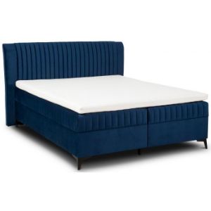 Obrazek Łóżko kontynentalne Diuna 160 granat