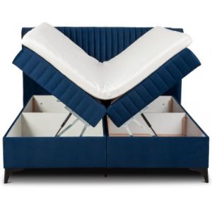 Obrazek Łóżko kontynentalne Diuna 160 granat