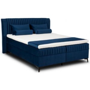 Obrazek Łóżko kontynentalne Diuna 160 granat