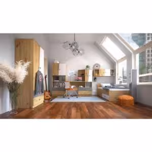 Obrazek Szafka RTV Nero 08 Dwie Szuflady – Szary Mat