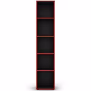 Obrazek Regał Matrix RG 40 grafit/czerwony