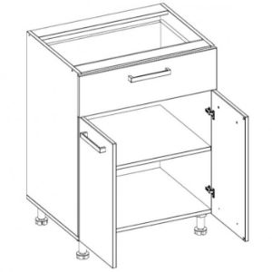 Obrazek Szafka kuchenna Sofia D60 2D 1S