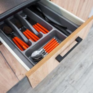 Obrazek Szafka Kuchenna Clara D60 Zl P/L Szary Grafit/Artisan