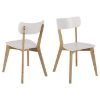 Obrazek Krzesło Kansas biały/brzoza (2szt)